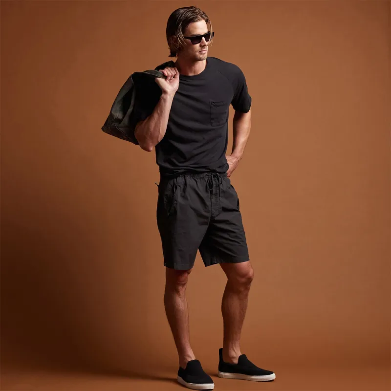 Parachute Flight Short - Black sold by James Perse