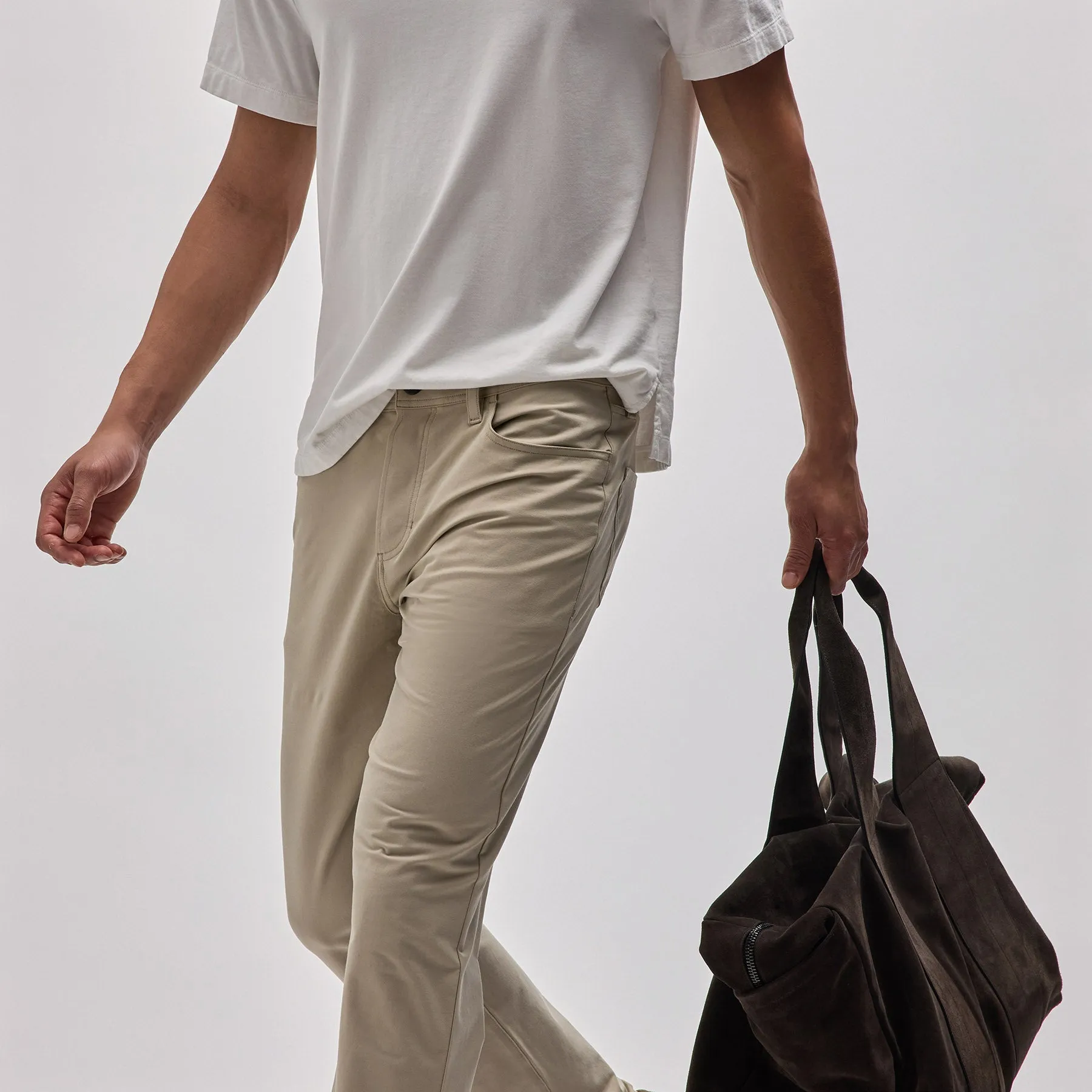 5 Pocket Performance Pant - Sand sold by James Perse product image thumbnail 2