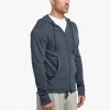 Vintage French Terry Zip Up Hoodie - Deep sold by James Perse