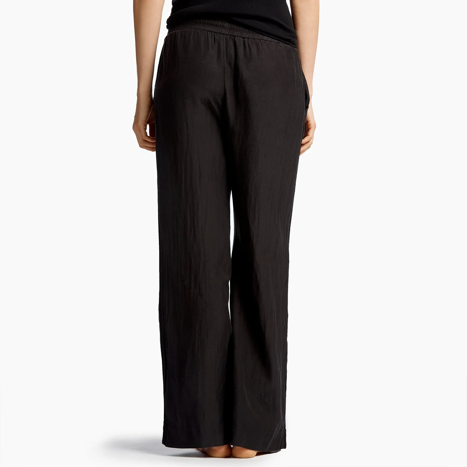 Cotton Silk Pajama Pant - Black sold by James Perse product image thumbnail 3