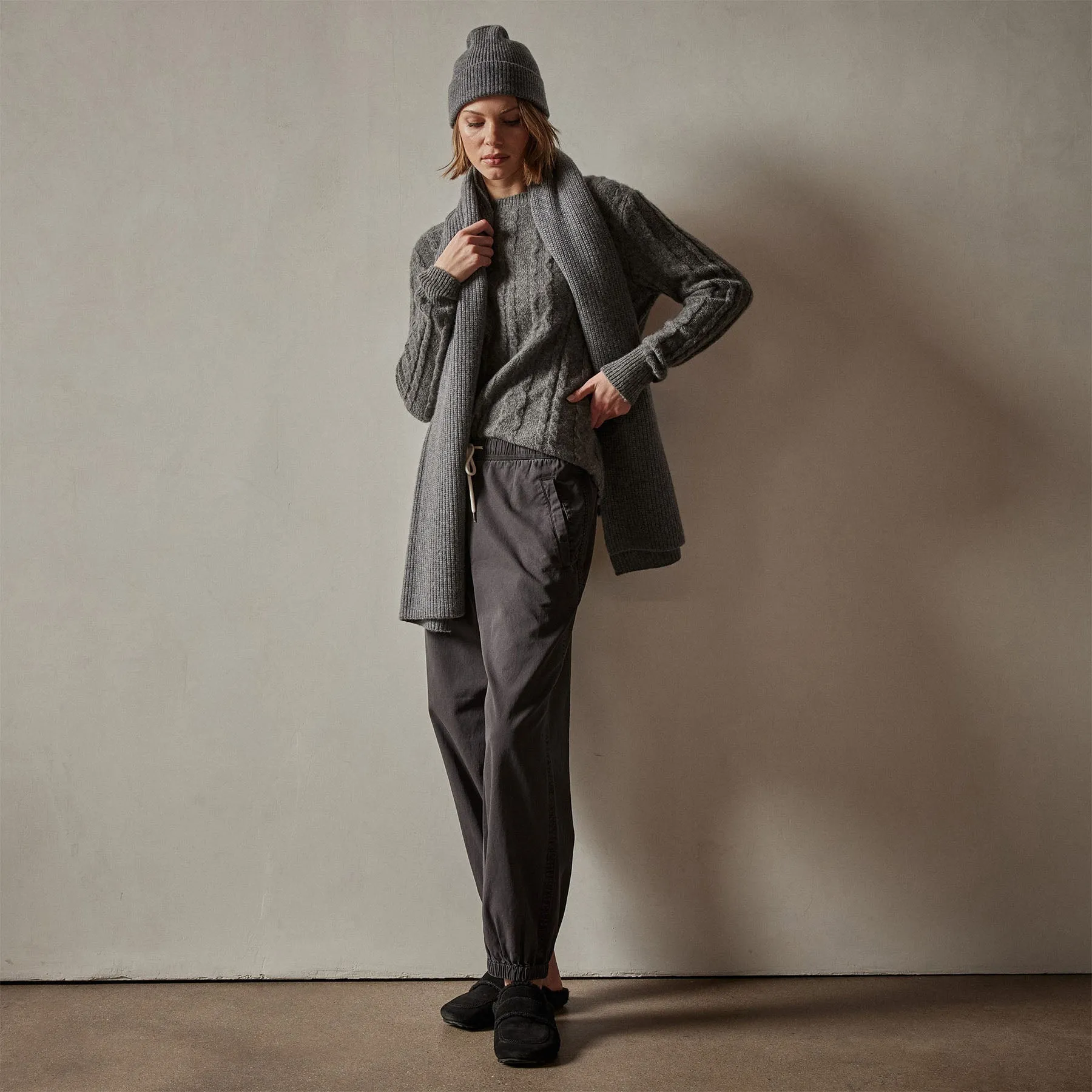 Cotton Utility Pant - Magma Pigment sold by James Perse