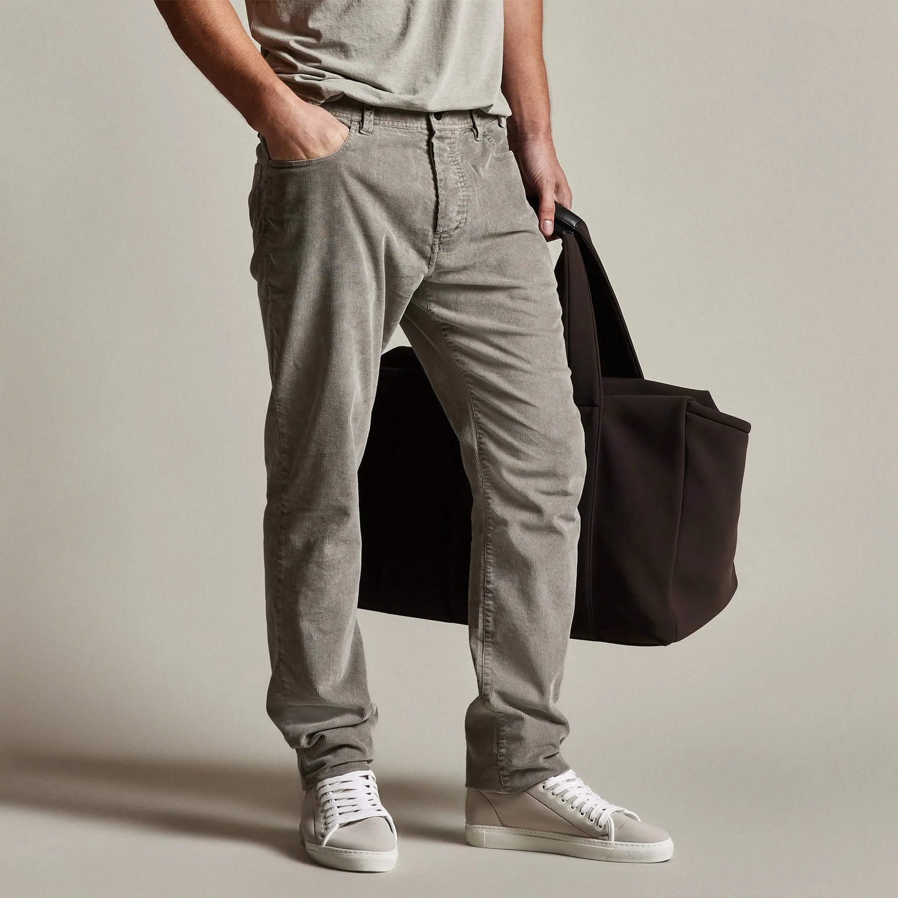 5 Pocket Corduroy Pant - Dapple Pigment sold by James Perse product image thumbnail 2