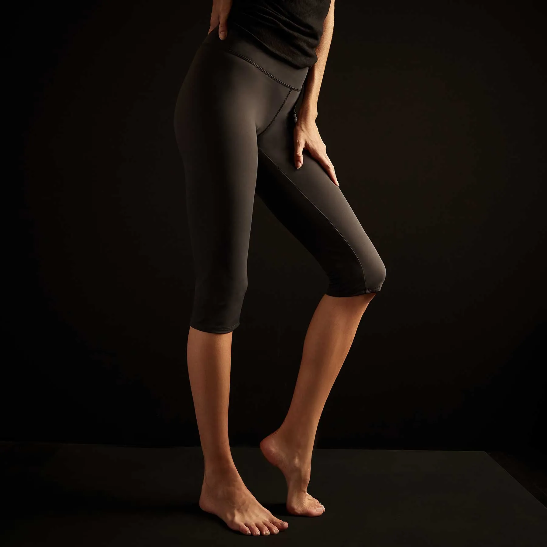 Y/OSEMITE High Waisted Cropped Legging - Cannel sold by James Perse product image thumbnail 2