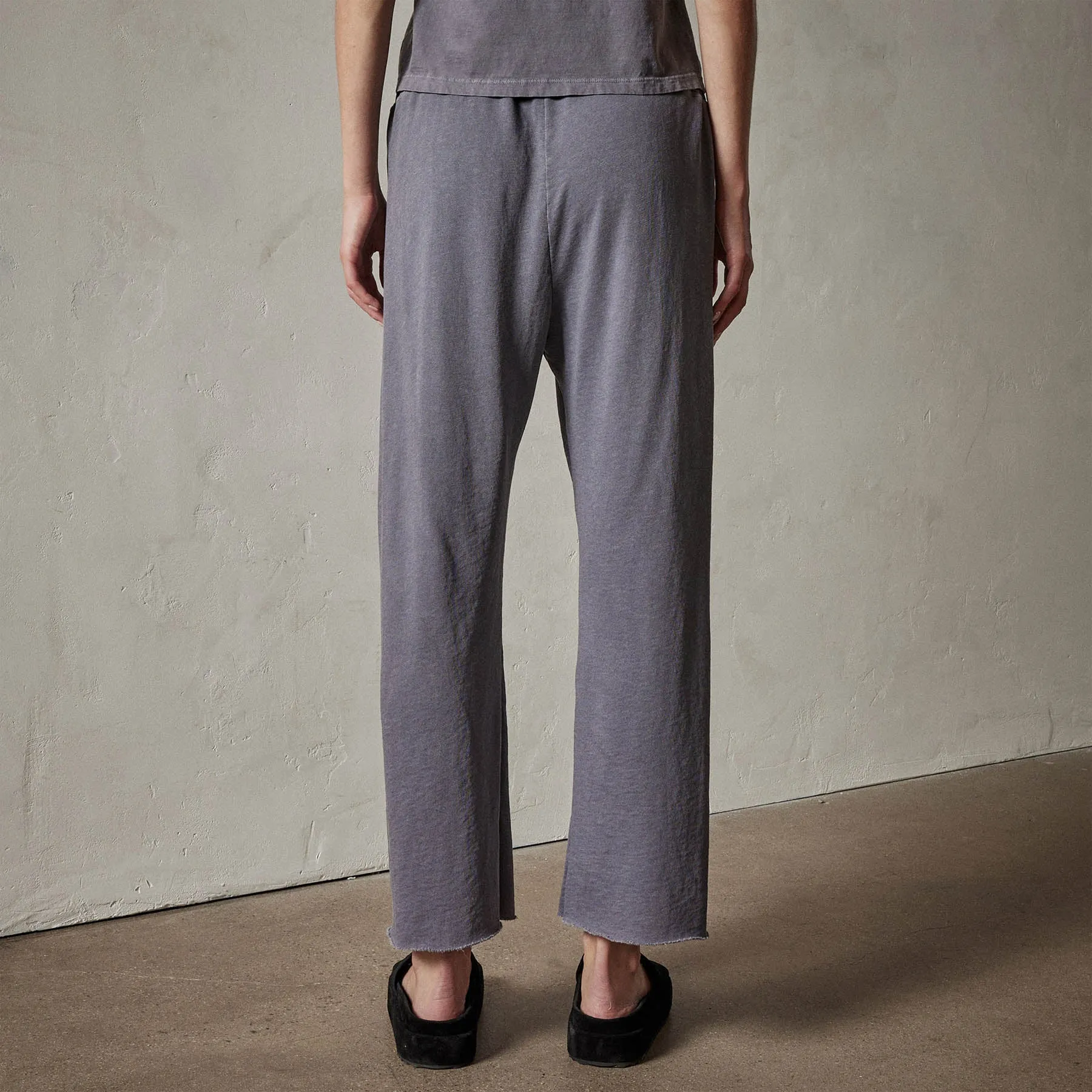 Vintage French Terry Cutoff Sweatpant - Flannel Pigment sold by James Perse product image thumbnail 4