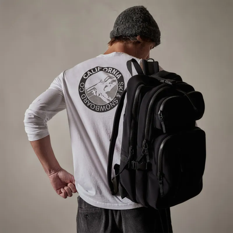 Ski & Snowboard Crew Neck - White sold by James Perse