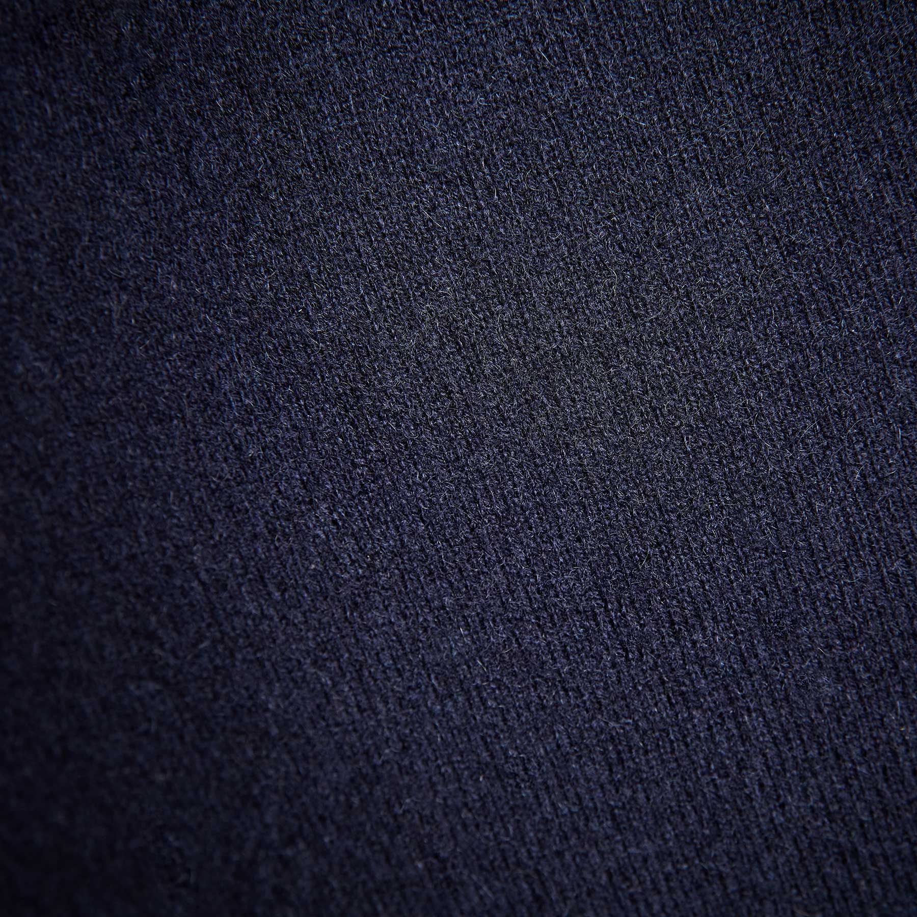 Recycled Cashmere Short Sleeve Polo - Navy Blue sold by James Perse product image thumbnail 5