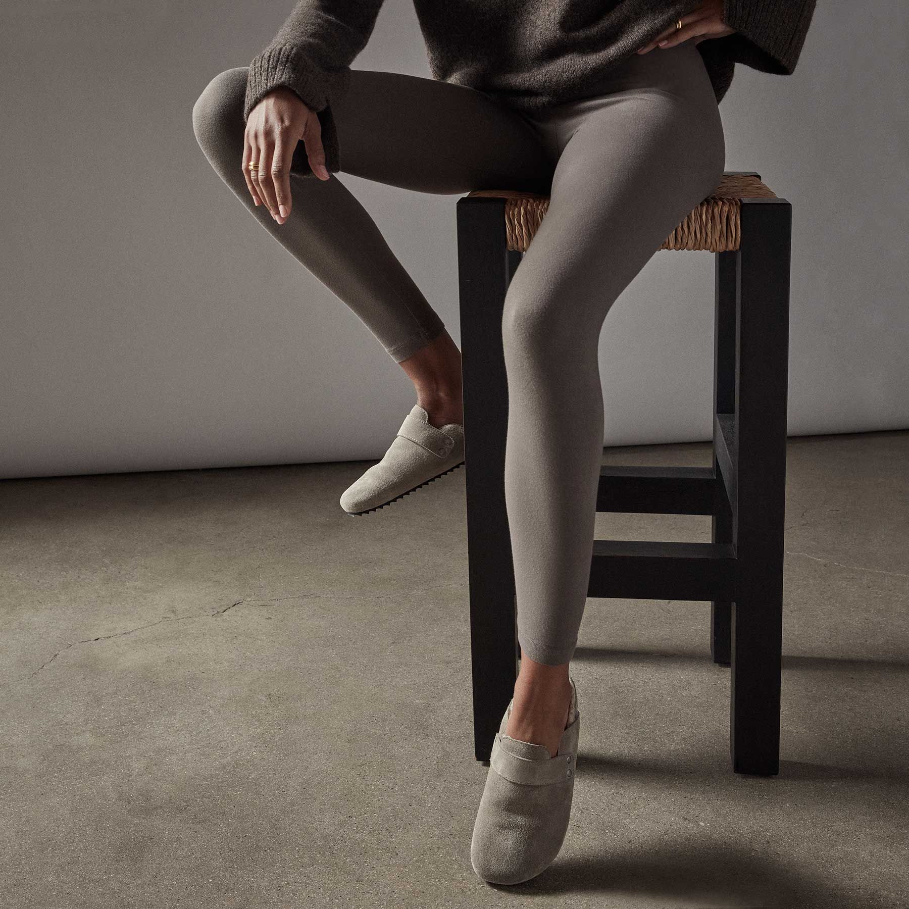 Stretch Jersey Long Legging - Burro sold by James Perse