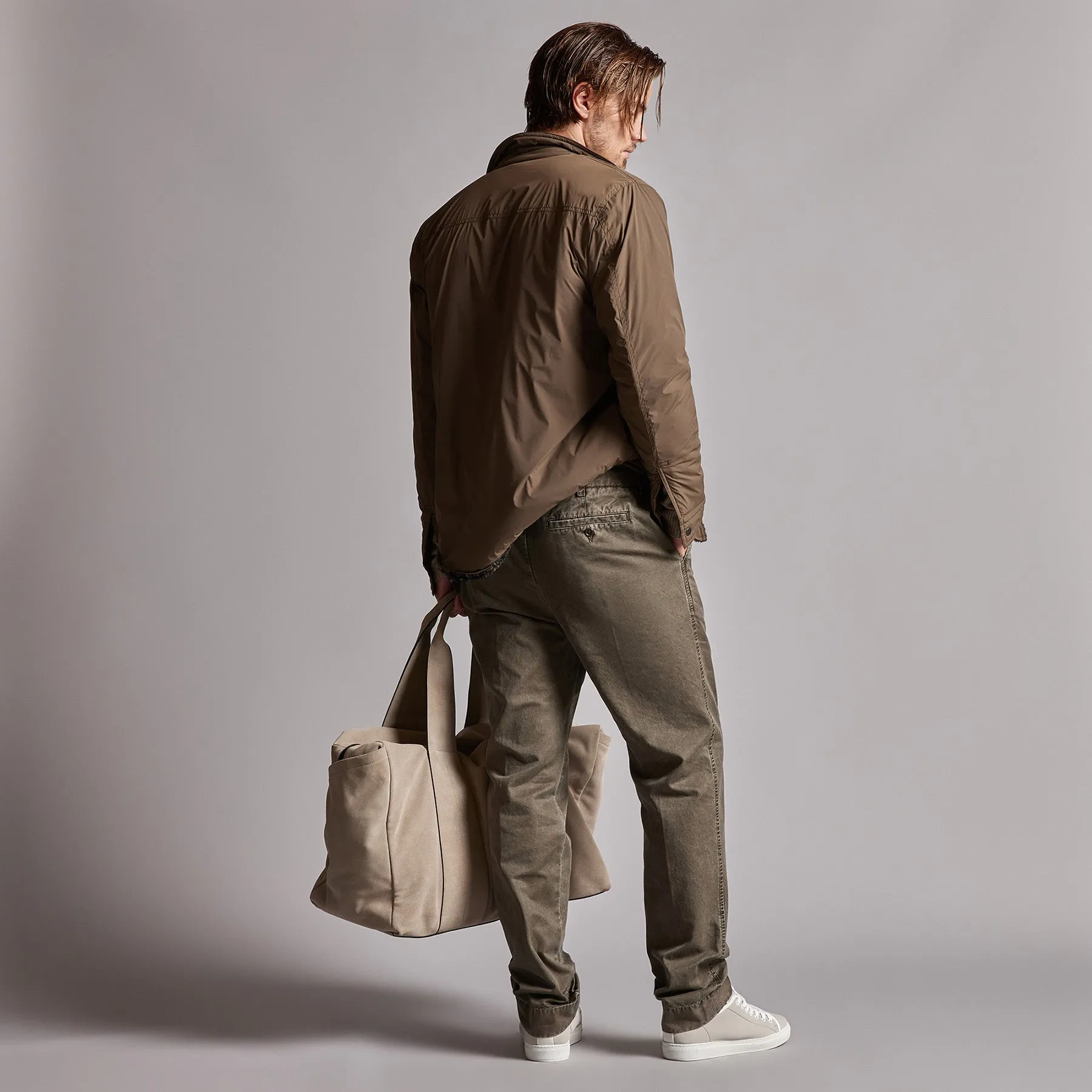 Rigid Canvas Work Pant - Army Green Pigment sold by James Perse product image thumbnail 5