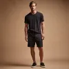 Relaxed Fit Linen Short - Black sold by James Perse