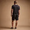 Relaxed Fit Linen Short - Black sold by James Perse