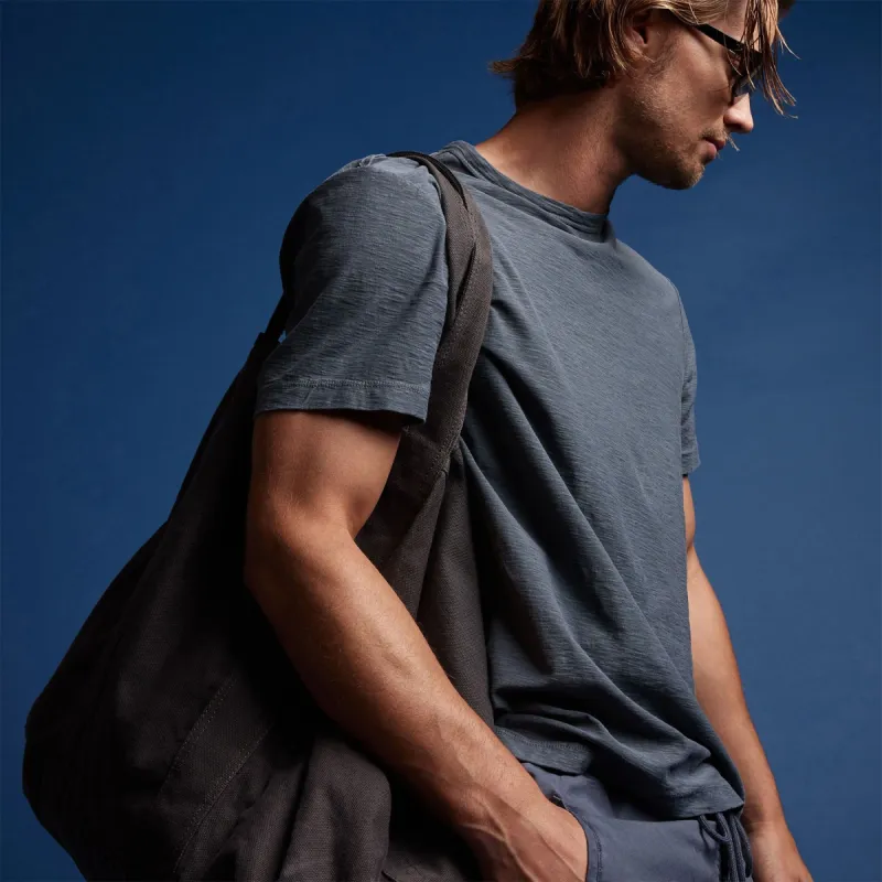 Reverse Slub Jersey Short Sleeve Crew - Maine Pigment sold by James Perse