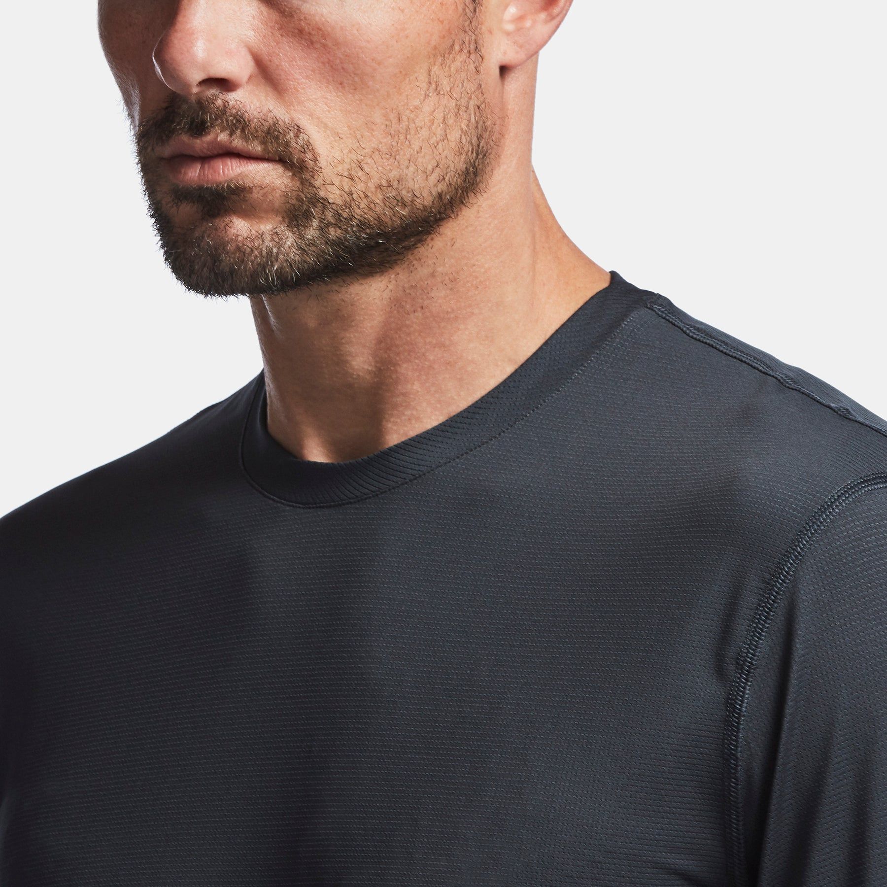 Y/OSEMITE Perforated Performance Crew - Peacock sold by James Perse product image thumbnail 5