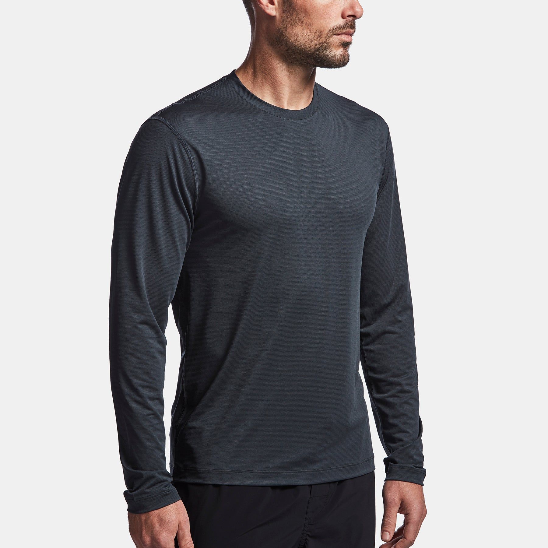 Y/OSEMITE Perforated Performance Crew - Peacock sold by James Perse product image thumbnail 2