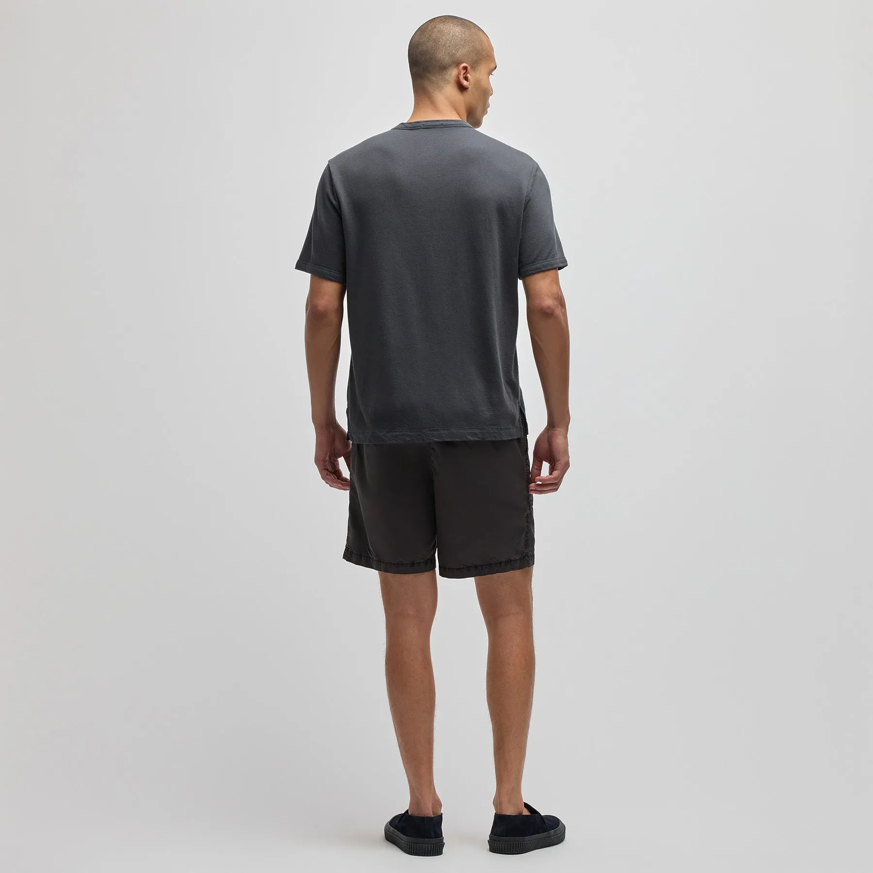 Lightweight French Terry Tee - Magma sold by James Perse product image thumbnail 4