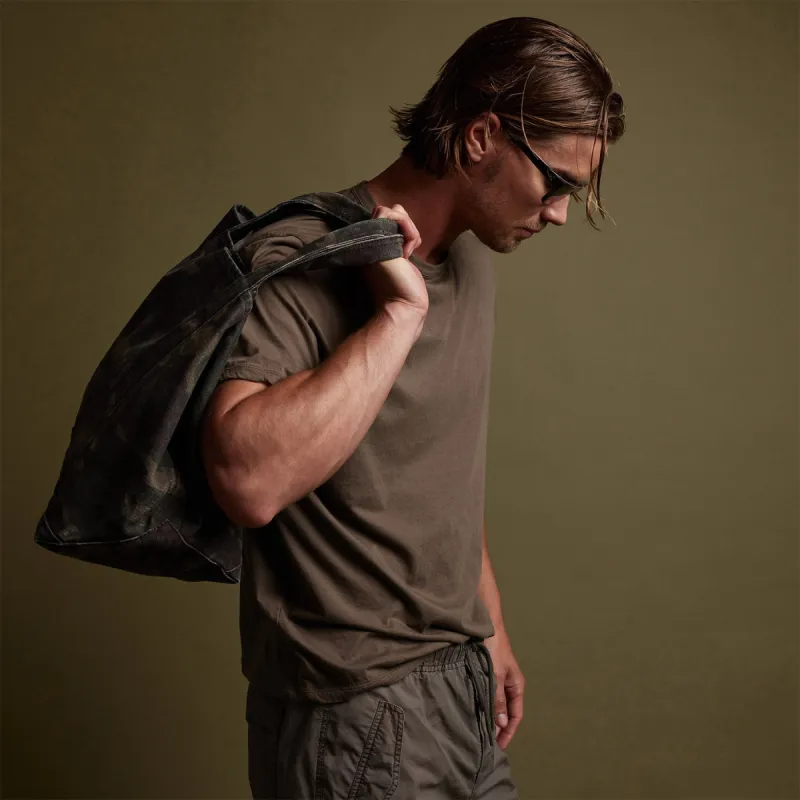 Luxe Lotus Jersey Tee - Sergeant sold by James Perse