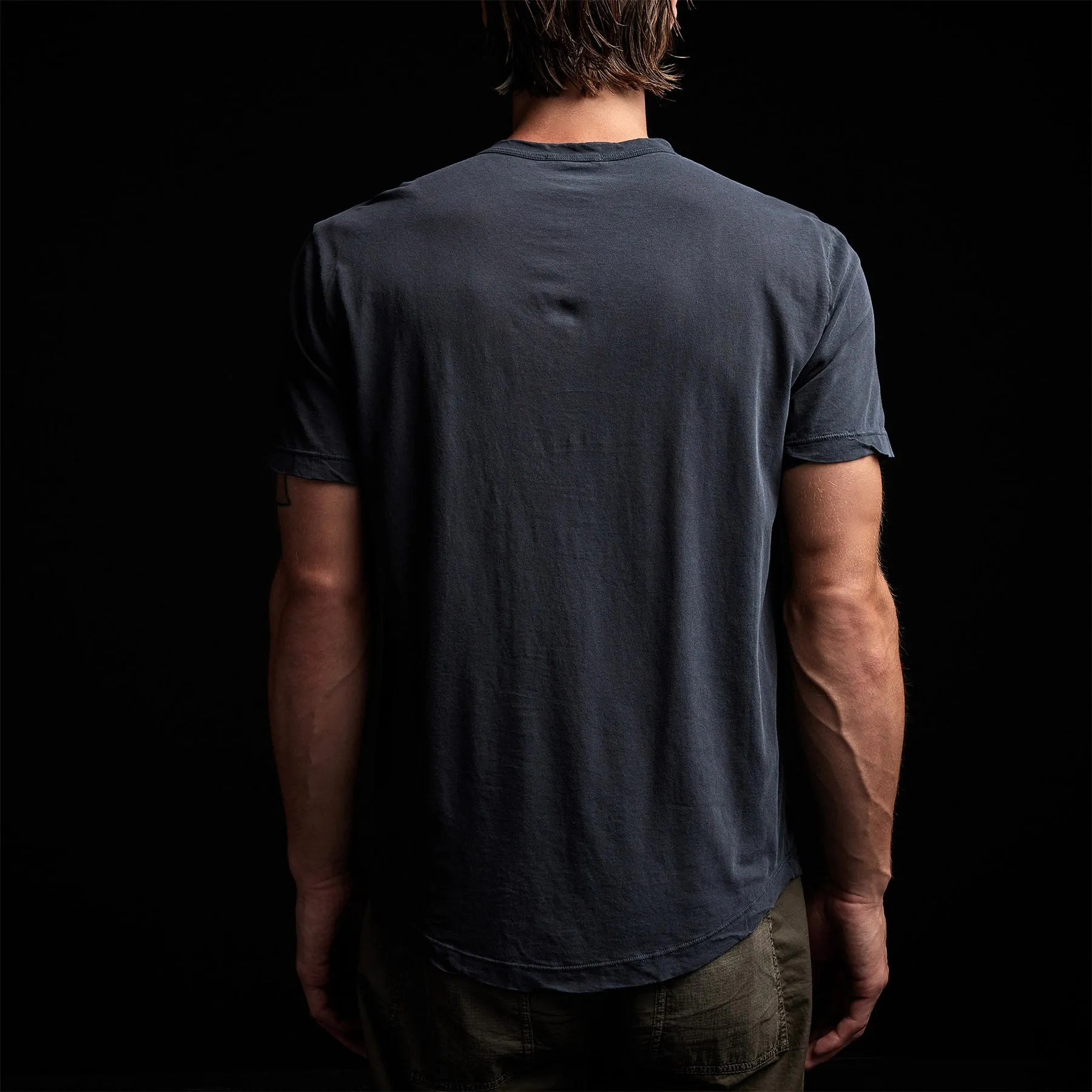 Clear Jersey Crew - Titan Pigment sold by James Perse product image thumbnail 5