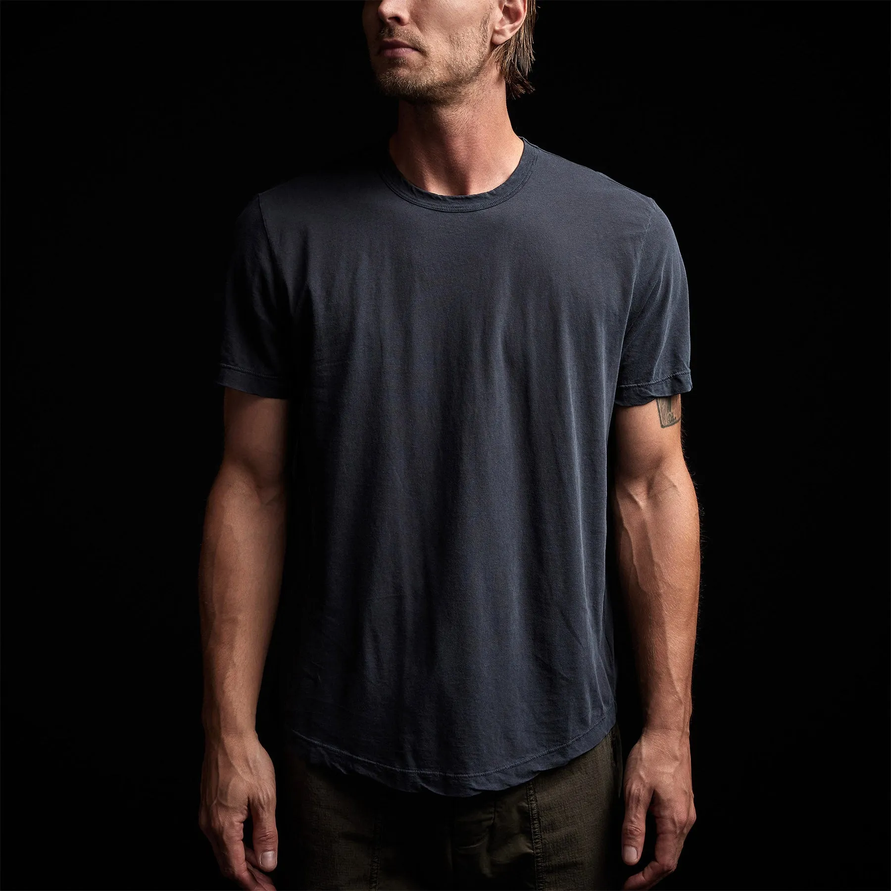 Clear Jersey Crew - Titan Pigment sold by James Perse product image thumbnail 4