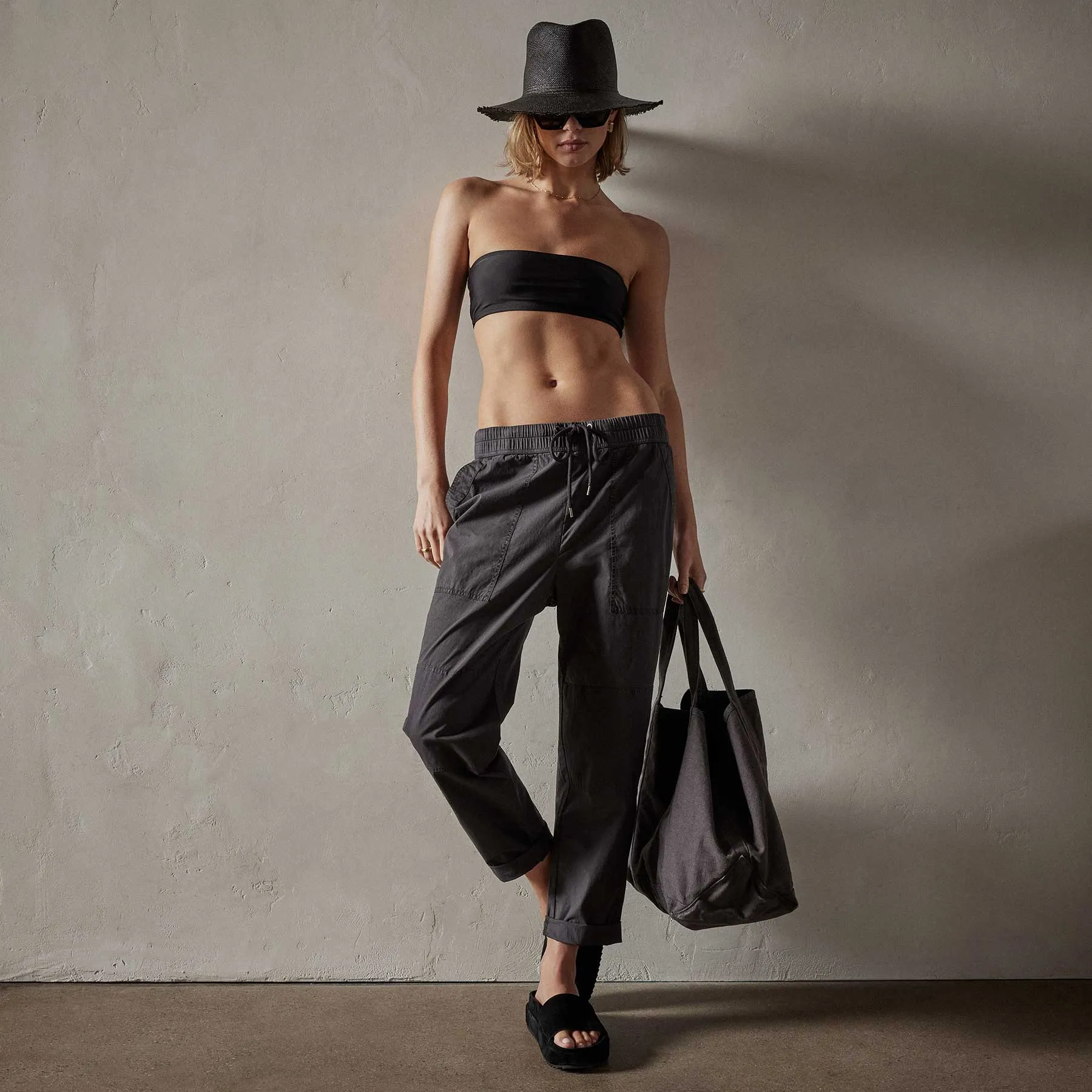 Utility Pant - Magma Pigment sold by James Perse