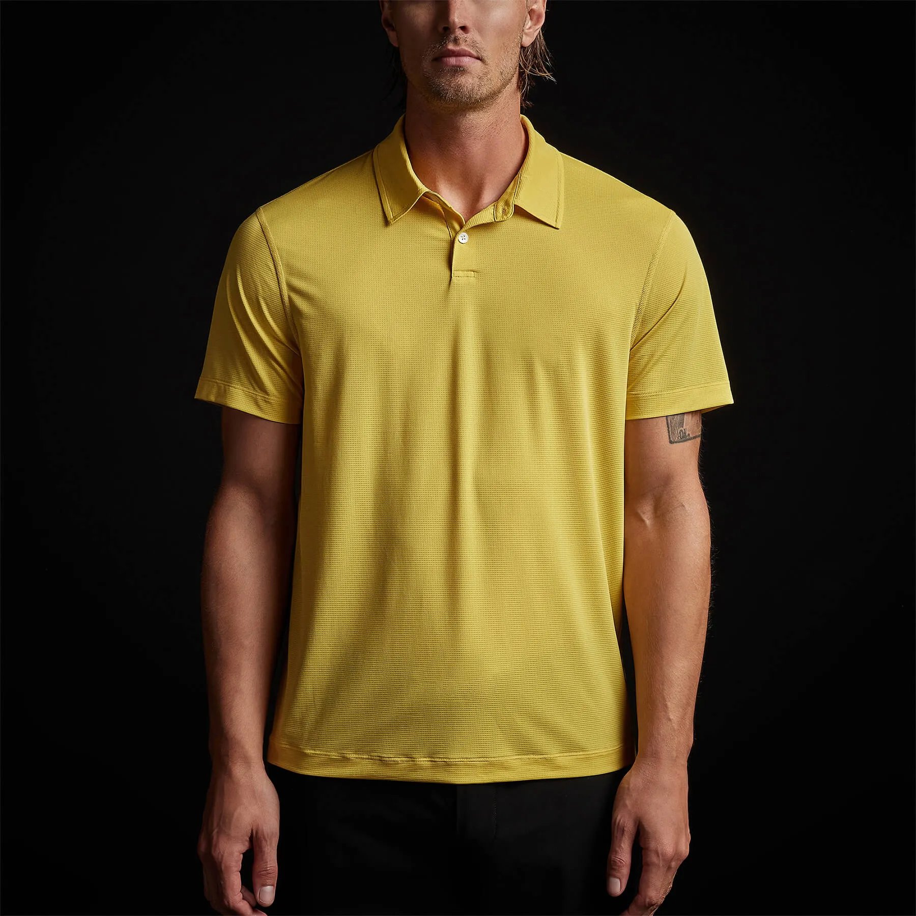 Performance Knit Polo - Zest sold by James Perse product image thumbnail 4