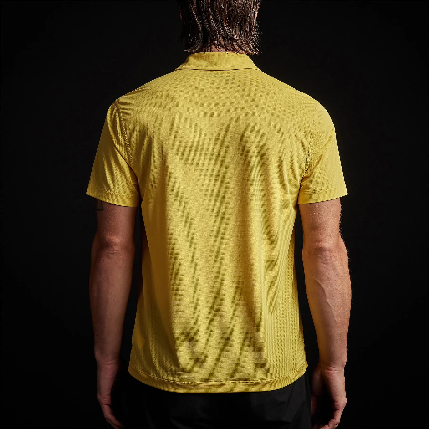 Performance Knit Polo - Zest sold by James Perse product image thumbnail 5