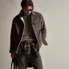 Corduroy Sherpa Jacket - Burro sold by James Perse