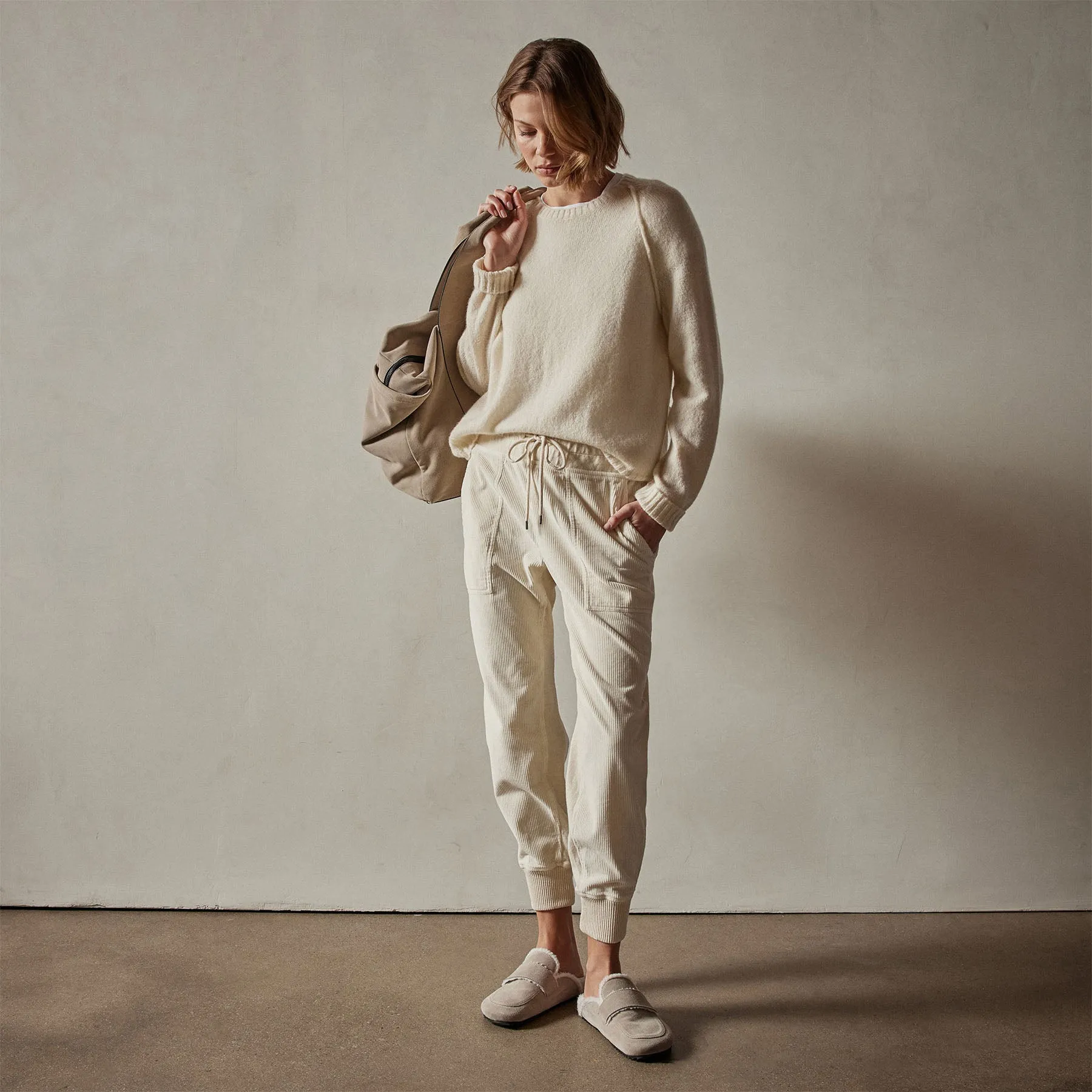 Corduroy Utility Pant - Canvas Pigment sold by James Perse