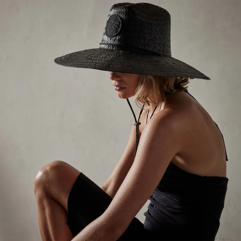Hecho Noir Sun Hat - Black sold by James Perse