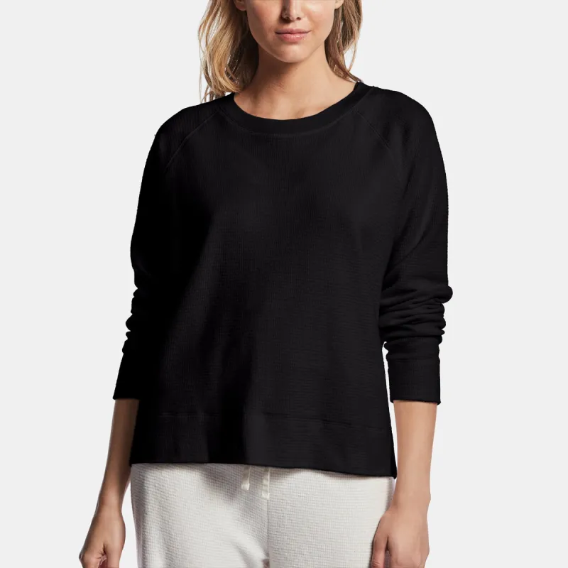 Relaxed Sweatshirt - Black sold by James Perse