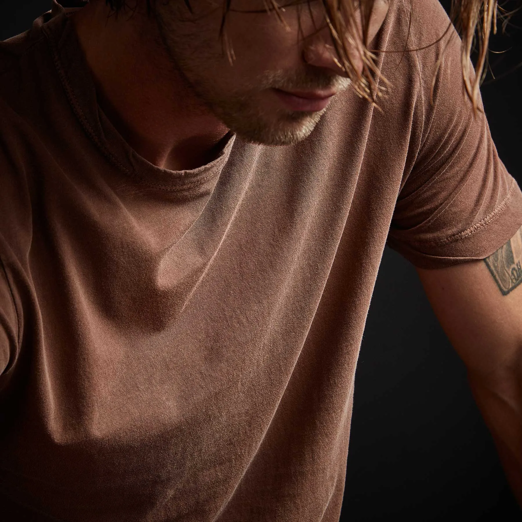 Clear Jersey Crew - Malt Pigment sold by James Perse product image thumbnail 3