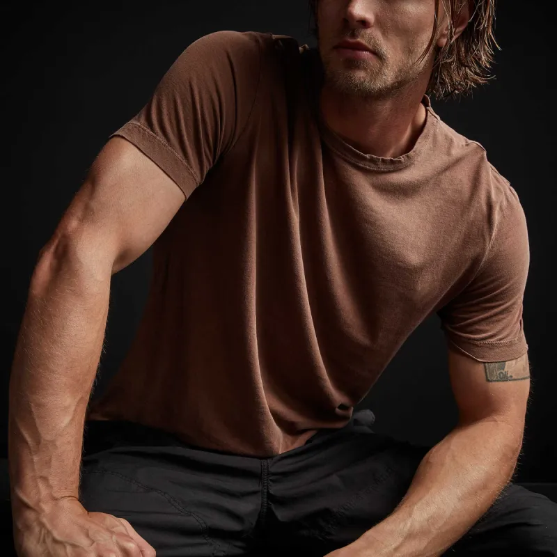 Clear Jersey Crew - Malt Pigment sold by James Perse