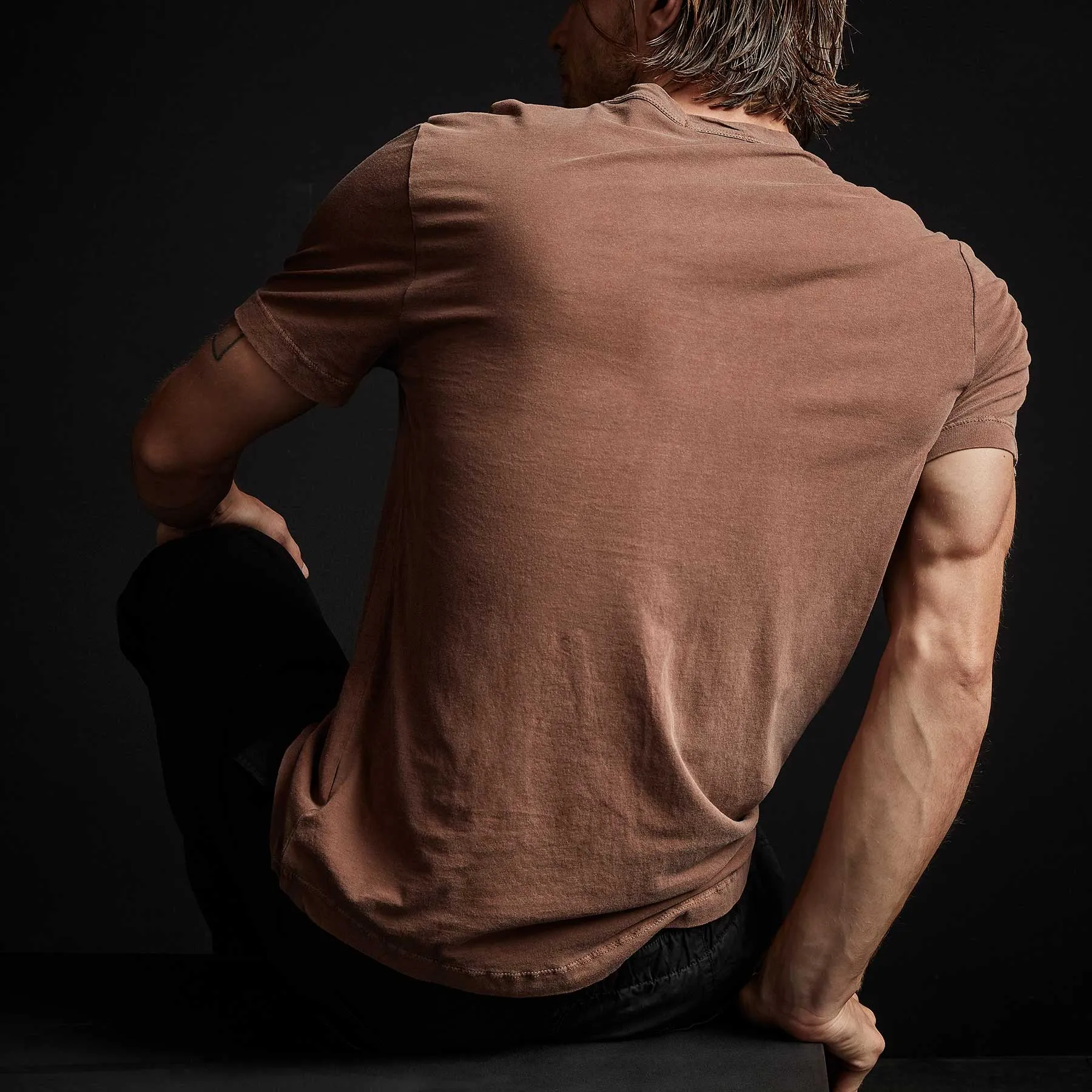 Clear Jersey Crew - Malt Pigment sold by James Perse product image thumbnail 4