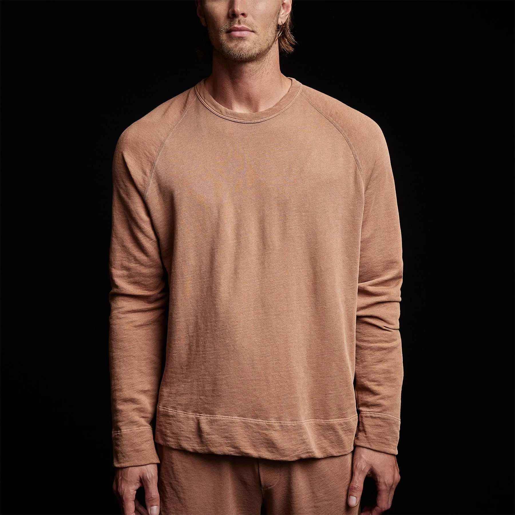 Vintage French Terry Sweatshirt - Nutmeg Pigment sold by James Perse product image thumbnail 3