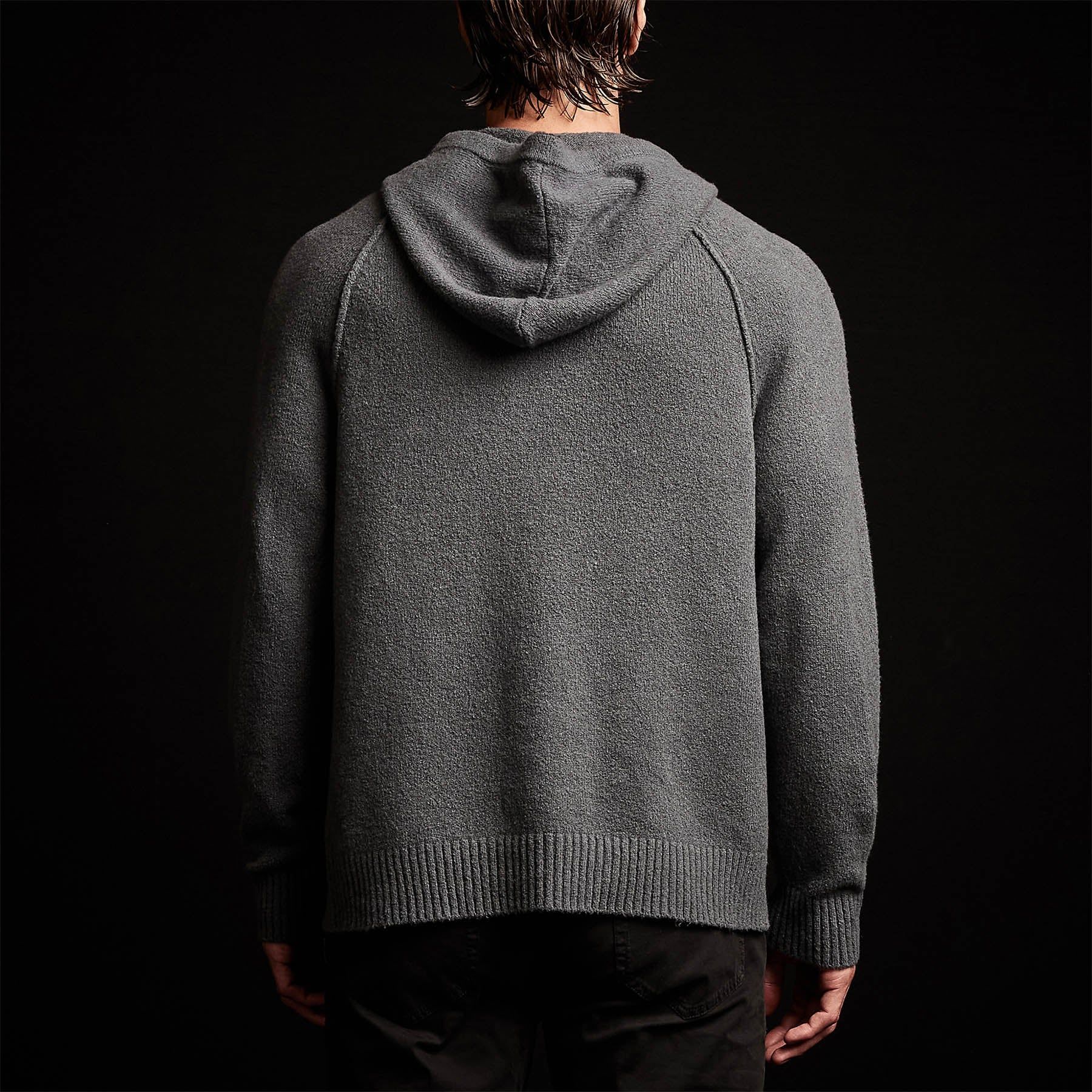 Bayshore Cashmere Hoodie - Flint sold by James Perse product image thumbnail 5