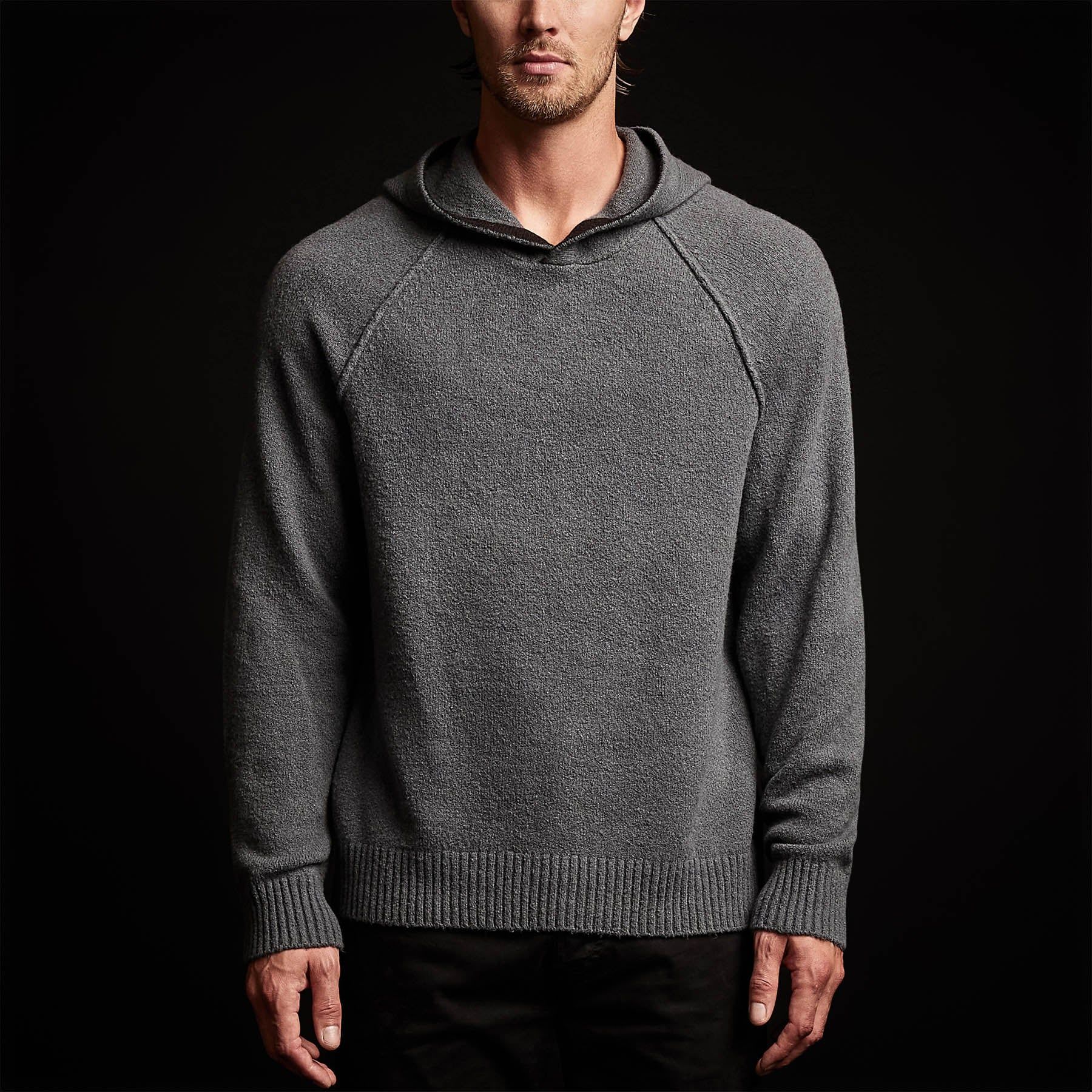 Bayshore Cashmere Hoodie - Flint sold by James Perse product image thumbnail 4