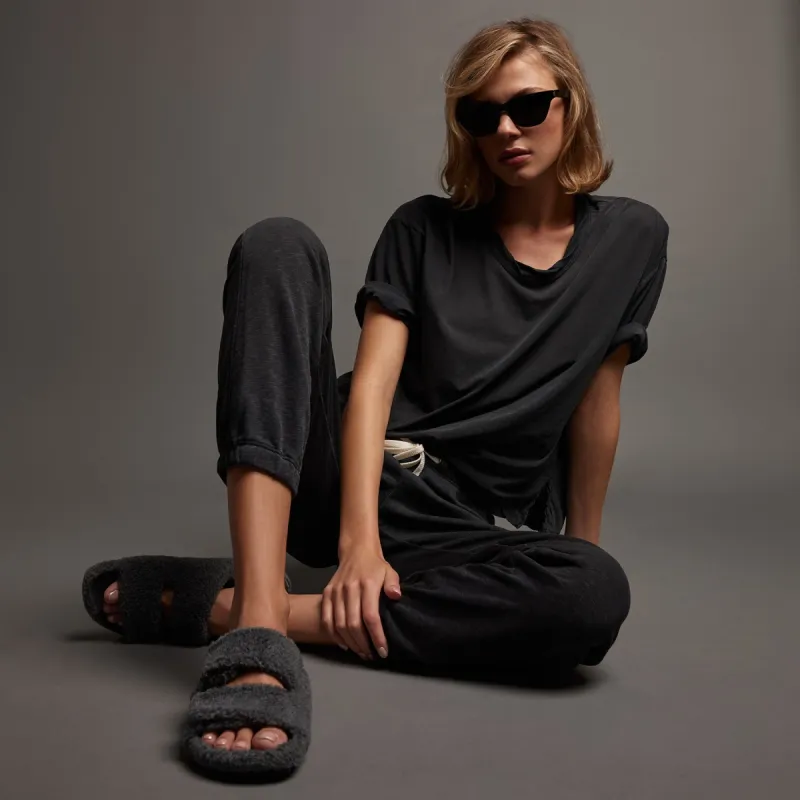 High Gauge Oversized Tee - Magma Pigment sold by James Perse