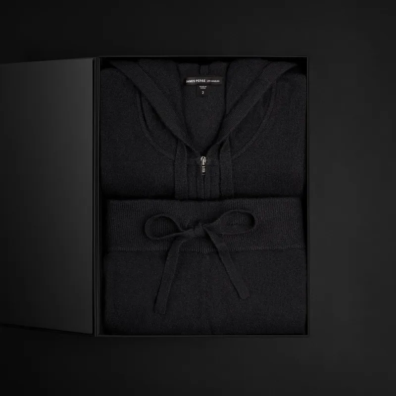 Women's Cashmere Gift Set - Black made by James Perse