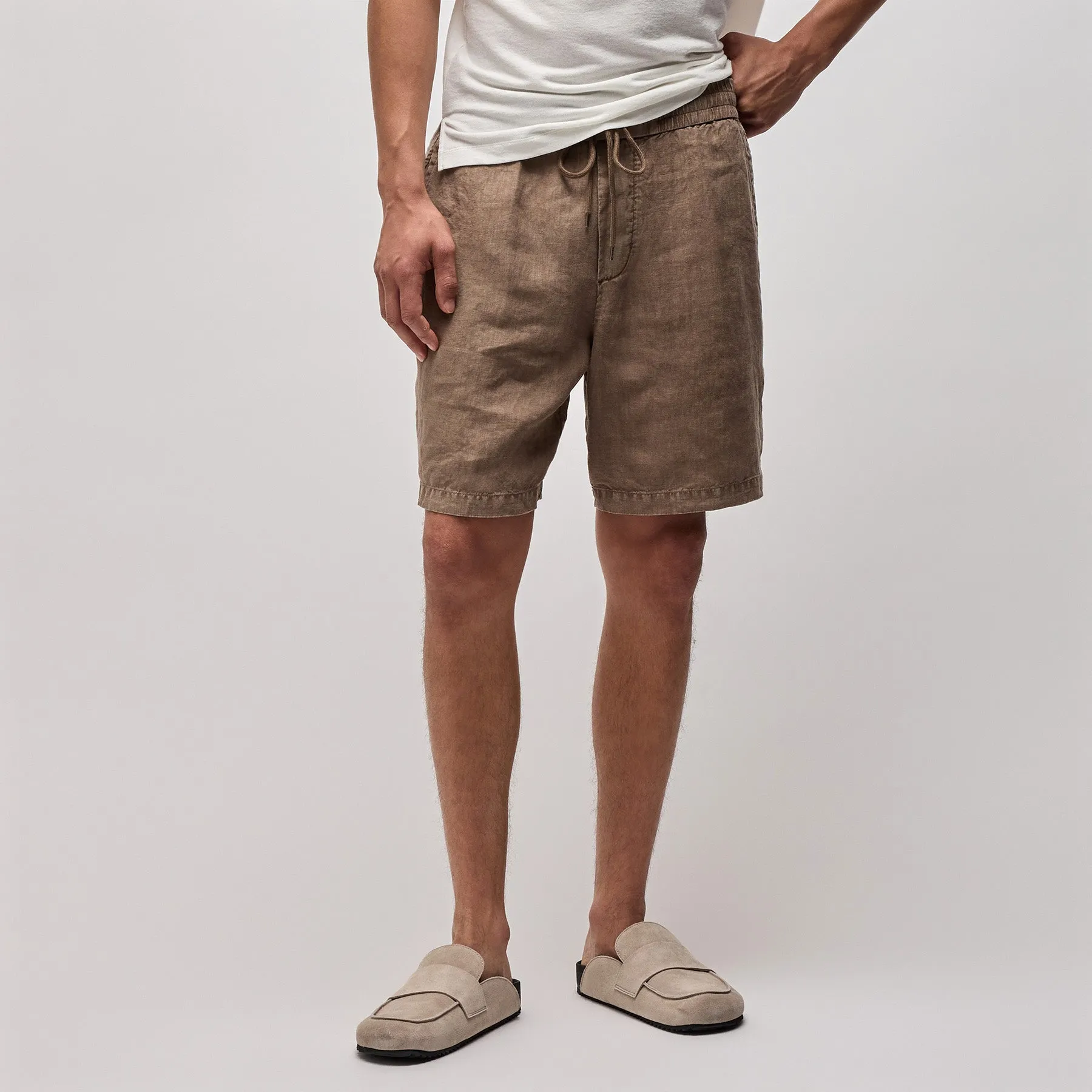 Relaxed Fit Linen Short - Cargo Pigment sold by James Perse