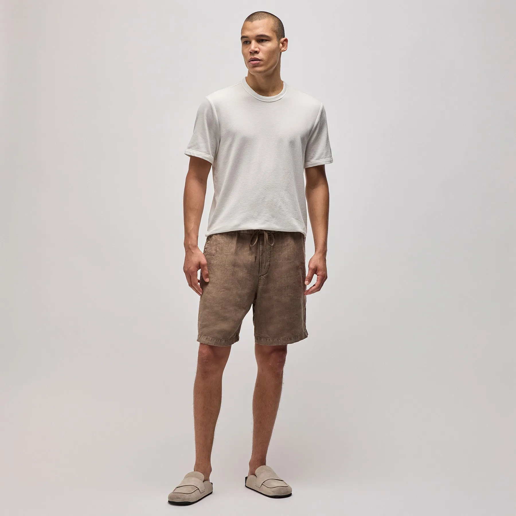 Relaxed Fit Linen Short - Cargo Pigment sold by James Perse product image thumbnail 3