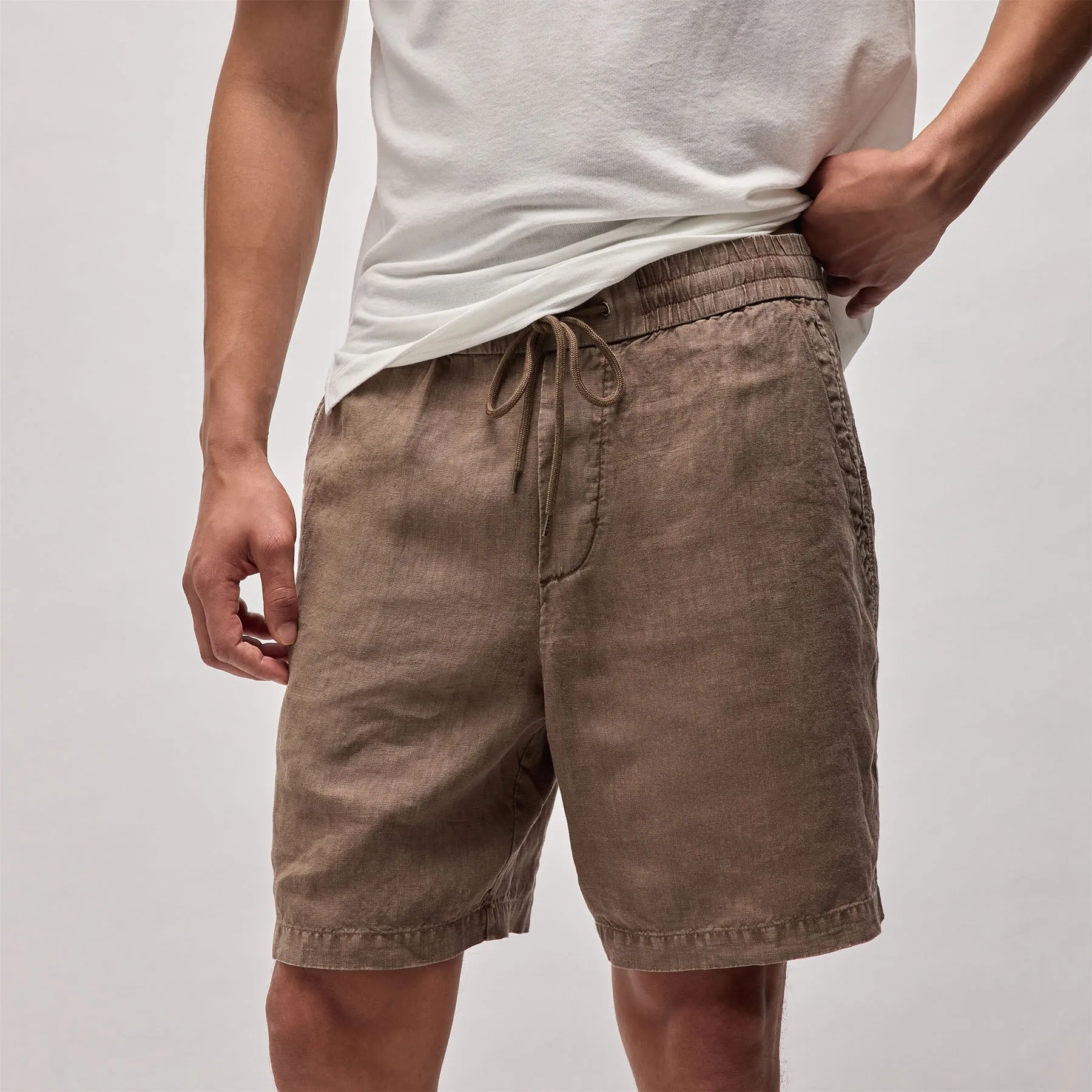 Relaxed Fit Linen Short - Cargo Pigment sold by James Perse product image thumbnail 2