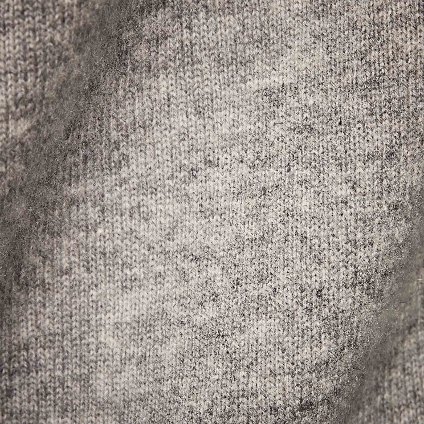 Recycled Cashmere Crew Neck Sweater - Light Heather Grey sold by James Perse product image thumbnail 6