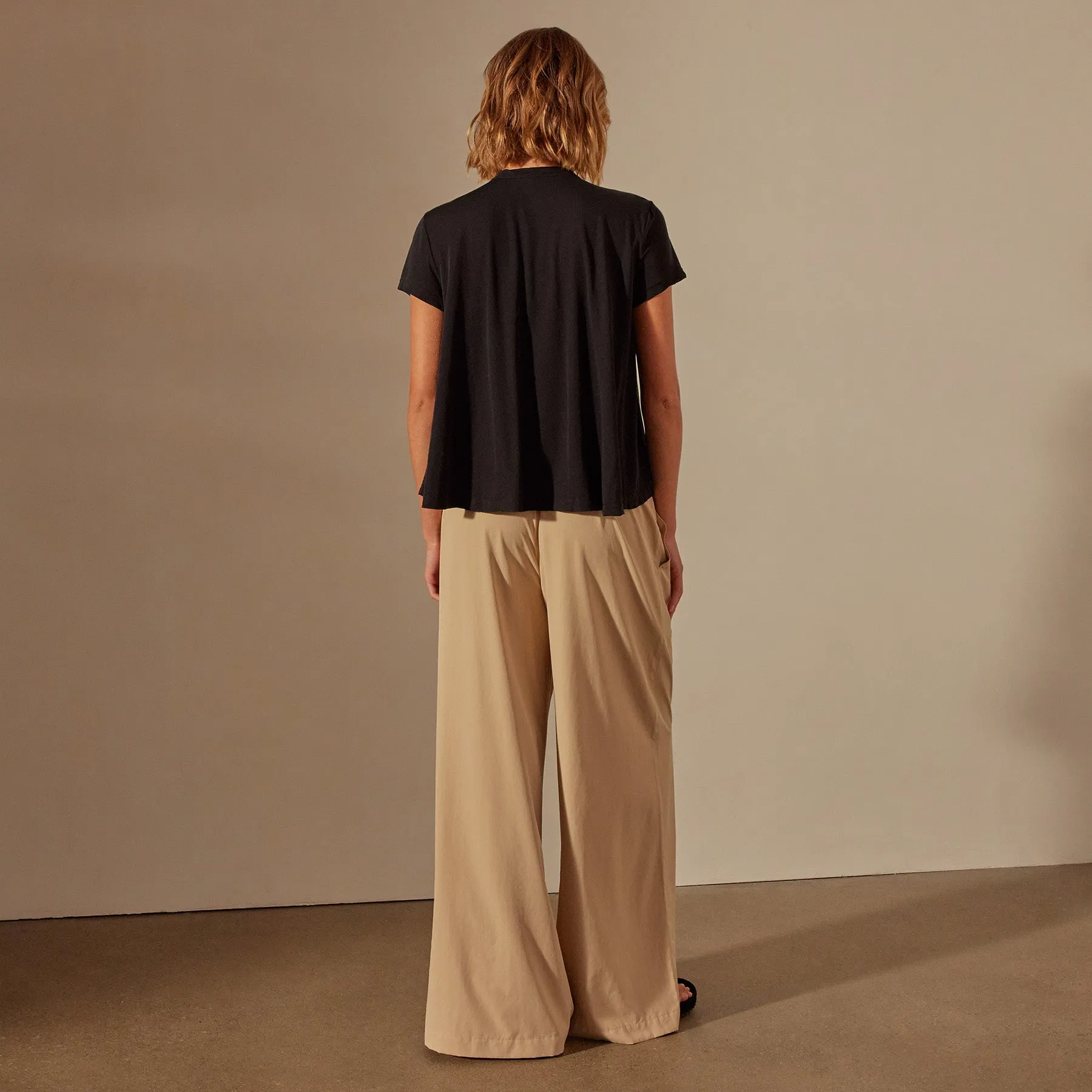 High Gauge A Line Tee - Black sold by James Perse product image thumbnail 4