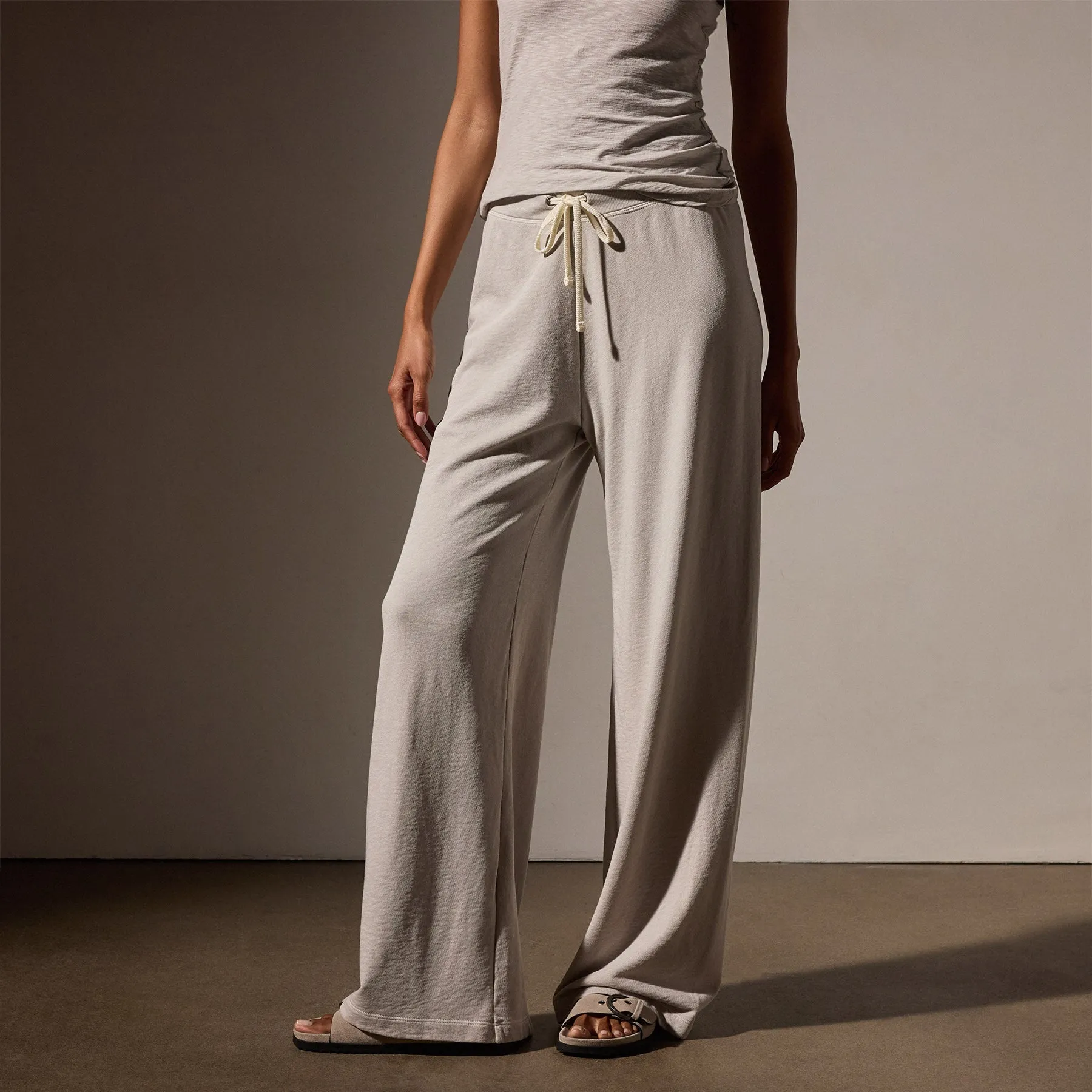 Wide Leg Sweatpant - Salt Pigment sold by James Perse product image thumbnail 2