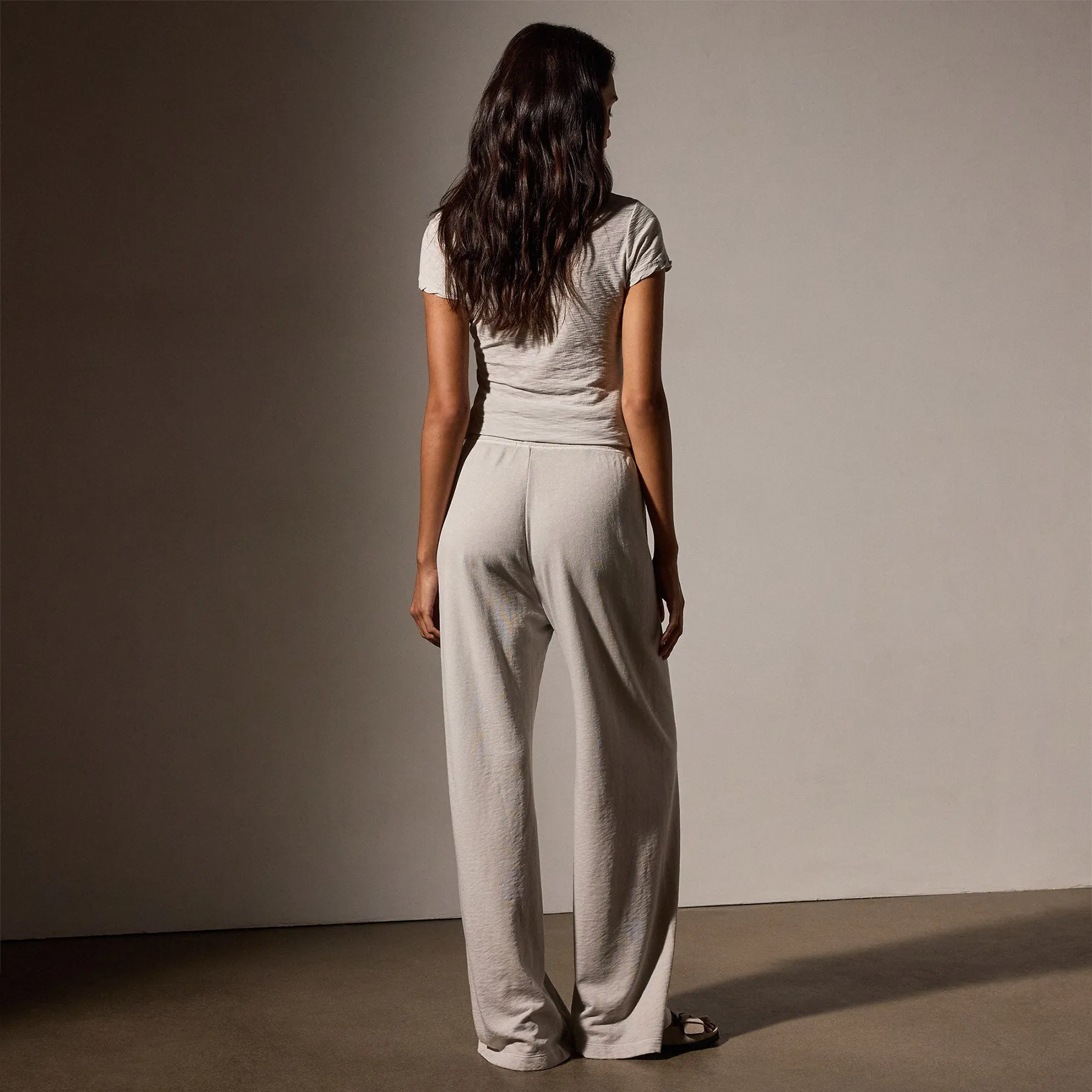 Wide Leg Sweatpant - Salt Pigment sold by James Perse product image thumbnail 4