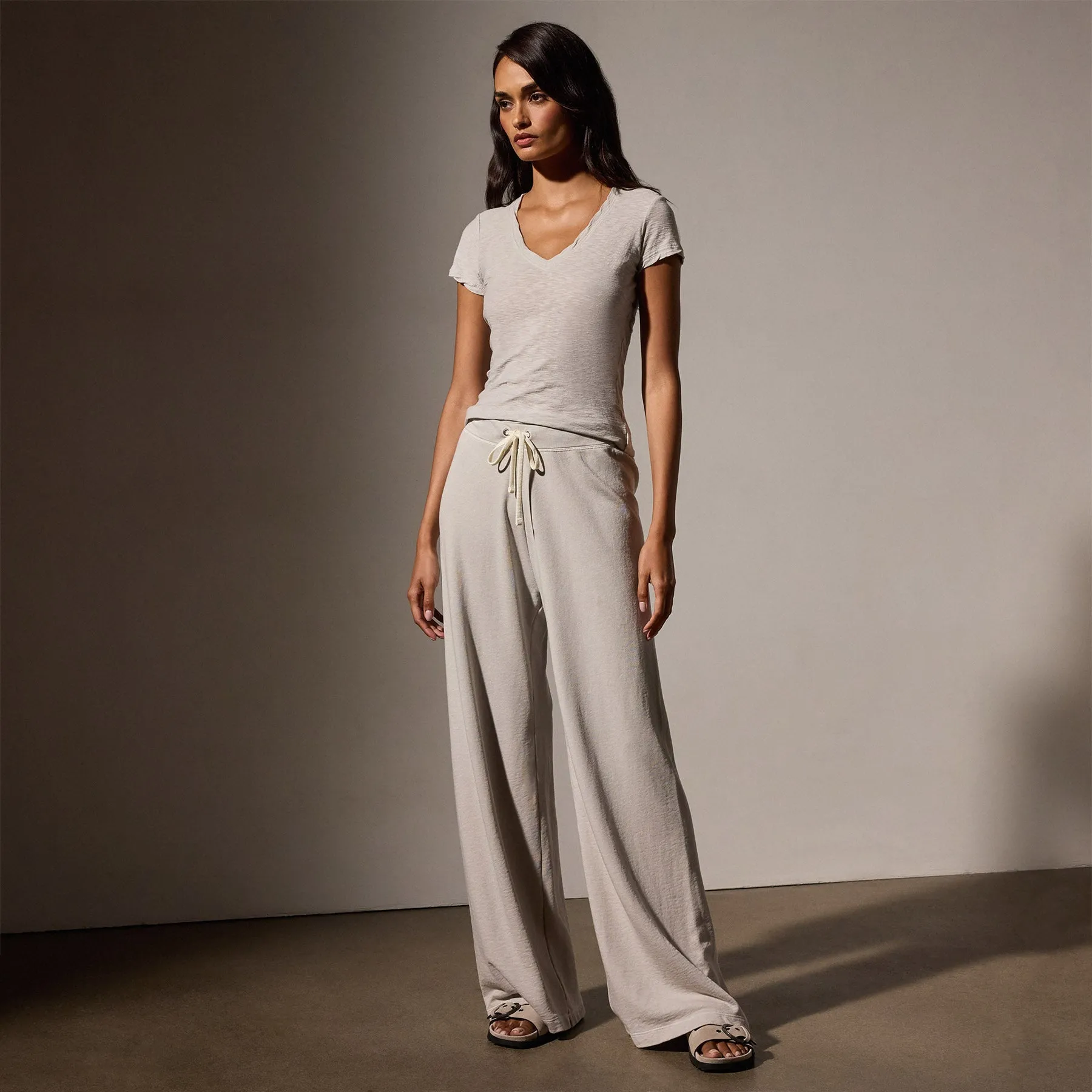 Wide Leg Sweatpant - Salt Pigment sold by James Perse product image thumbnail 3