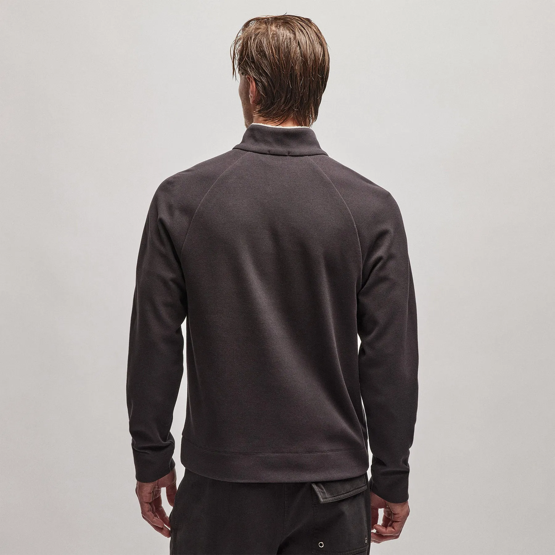 Sherpa Lined Scuba Half Zip - Magma sold by James Perse product image thumbnail 4