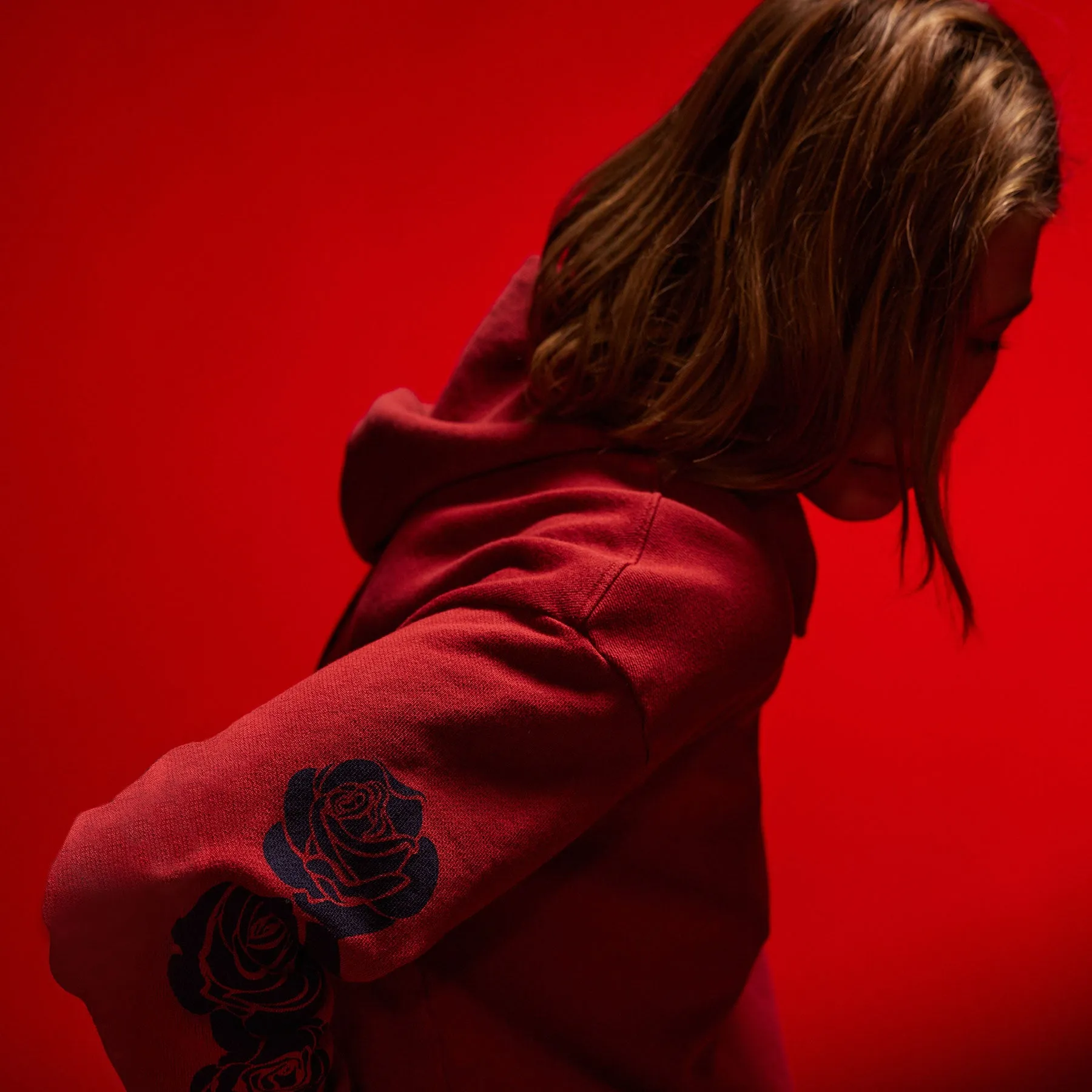 Grateful Dead Rose Hoodie - Sunstone/Deep sold by James Perse product image thumbnail 4