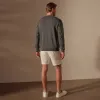 Stretch Cotton Crew Sweater - Flint sold by James Perse