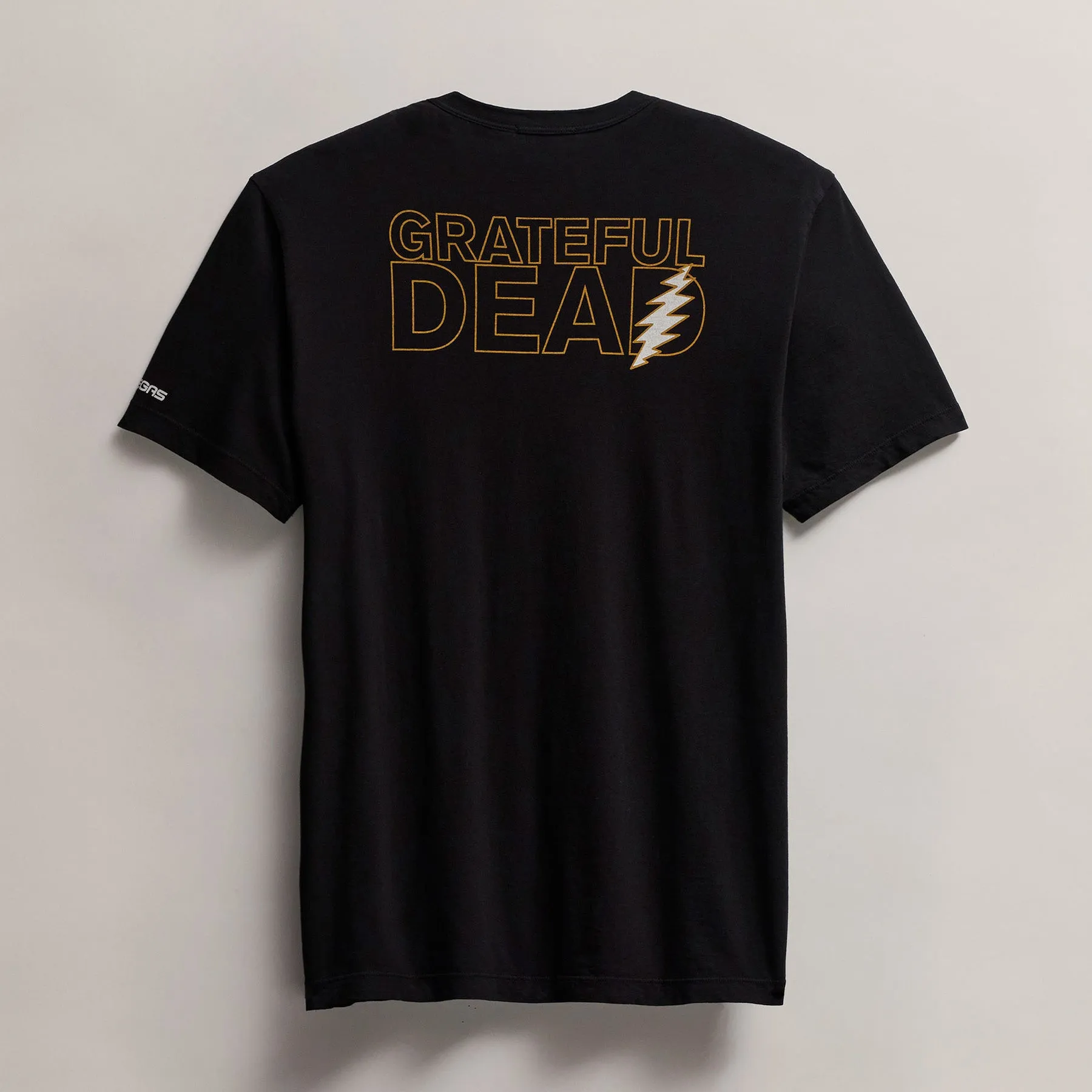 Men's Grateful Dead Skull Short Sleeve Tee - Black/Cadmium sold by James Perse