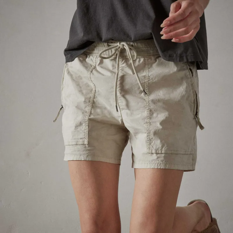 Zip Pocket Utility Short - Paste Pigment sold by James Perse