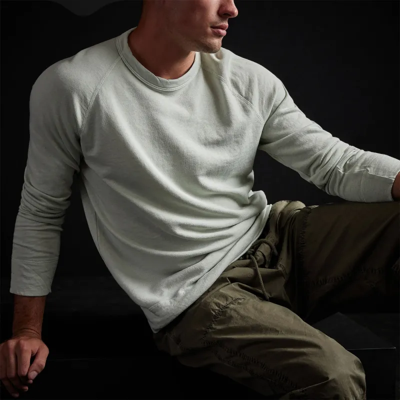 Vintage French Terry Sweatshirt - Celery Pigment sold by James Perse